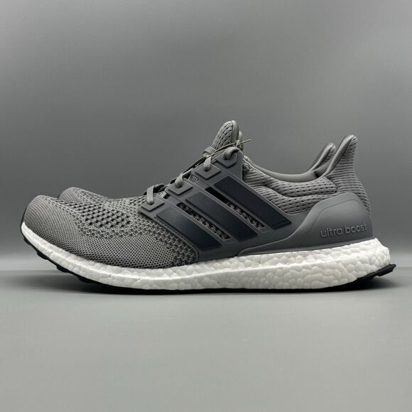 Adidas Ultraboost 1.0 Wolf Grey White Running Shoes Men\' Size 8 HQ4200 NEW main image 5